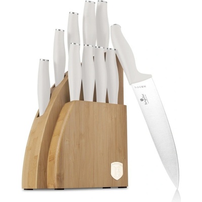 Berlingerhaus Sada nožů se stojanem BAMBOO 10 ks Leonardo Collection BH 3121