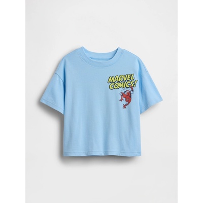 GAP Baby oversize tričko Gap & Marvel Spider-Man modrá