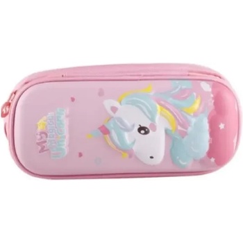 SAMPACK Несесер MP 3D релефен с два ципа SAMPACK Unicorn