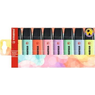 Stabilo Boss Original Pastel sada 8 ks 70/8-3