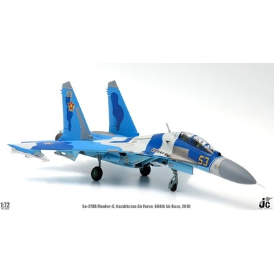 JC Wings Su-27UB Flanker C Kazakhstan Air Force 604th Air Base Taldykorgan Airport 2010 1:72