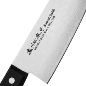 Satake Японски нож - SATAKE - японска стомана - VG10 - Santoku - 170mm