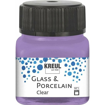 Kreul Clear Barva na sklo 20 ml Lilac – Zboží Dáma
