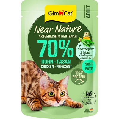 GimCat Near Nature kuracie a bažant 85 g
