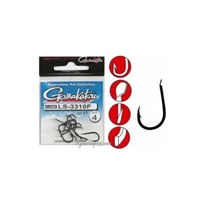 Gamakatsu LS-3310F Hooks vel.3 11ks