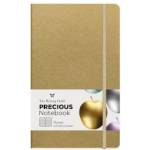 The Writing Fields Бележник с ластик Precious Gold 13х 21см