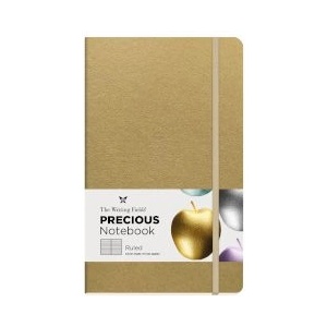 The Writing Fields Бележник с ластик Precious Gold 13х 21см