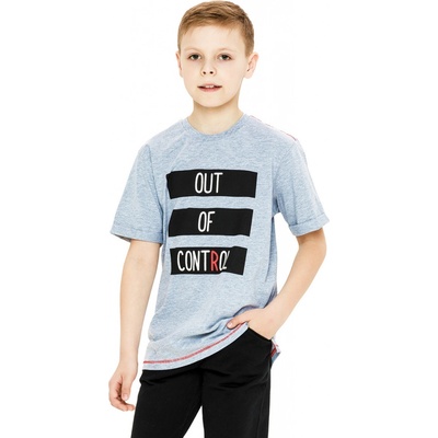 Winkiki kids Wear chlapecké tričko Graffiti černá