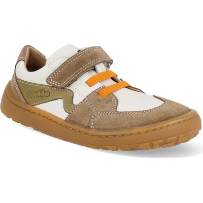 Froddo Barefoot tenisky River White hnedo-bielé