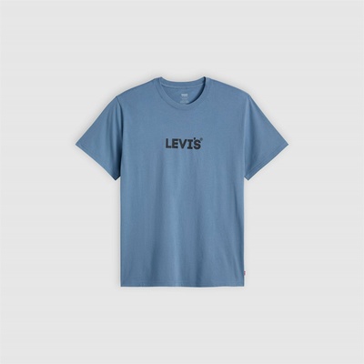 Levi's Тениска Levis Icon T-Shirt - Blue Mirage HL
