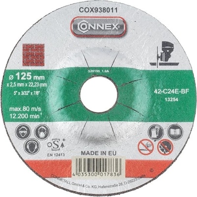 Connex Rezný kotúč kameň 125 x 2,5 mm COX938011