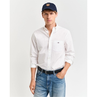 Gant Regular Fit Poplin Shirt - White 110