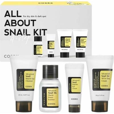 COSRX Set Advanced Snail Kit - All About Snail Kit 4-step