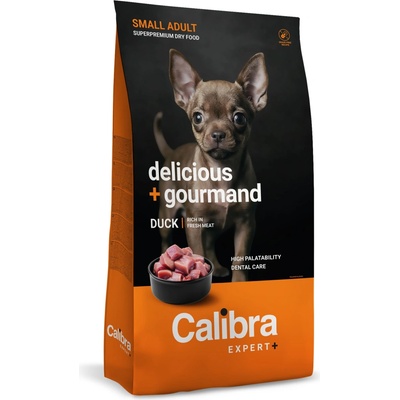 Calibra Dog Expert+ Adult Small Delicious & Gourmet 400 g