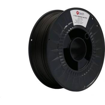 C-Tech 3DF-P-PETG1.75-CRB 3D филамент, ПРЕМИУМ ЛИНИЯ, PETG, въглерод, 1, 75 мм, 1 кг (3DF-P-PETG1.75-CRB)