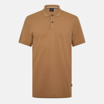 Boss Блуза с яка Boss Men's HBB Pallas Polo Iconic Logo Embroidered Shirt - Beige