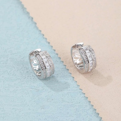 Jan Kos jewellery stříbrné náušnicE MHT-2655/sw00