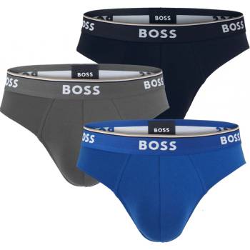 Hugo Boss cotton stretch power gray & blue combo 3pack
