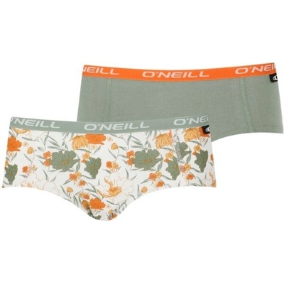 O'Neill HIPSTER 2-PACK Dámske nohavičky svetlo zelená