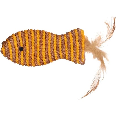 Flamingo Justo ryba žlutohnědá 14 x 5,5 x 2 cm