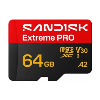 Sandisk Micro SDXC Extreme Pro 64GB SDSQXCU-064G-GS6MA