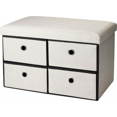 STORAGE SOLUTIONS Taburet s úložným prostorem 60 × 38 × 38 cm KO-526000240