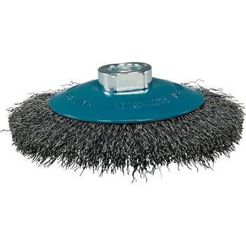 MAKITA D-39849 Kefa tanierová D 115 mm / M 14 - oceľový vlnitý drôt 0.3 mm - MAKITA D-39849