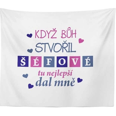 Sablio Deka Když bůh stvořil šéfové 150x120