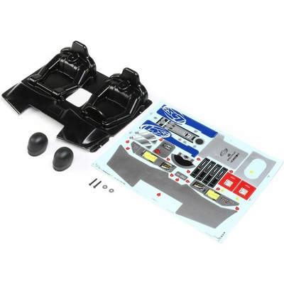 Losi interiár helmy jezdců nenabarvený: SBR 2.0