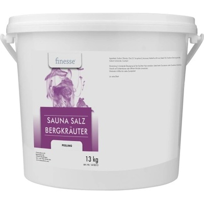 Chemoform finesse® Ексфолираща сол за сауна, планински билки, 13 кг