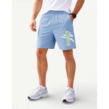 PUMA Essentials Logo Lab Shorts Blue