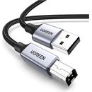 Ugreen 80802 USB/USB-B, 1,5m, černý