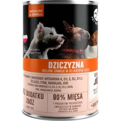 PetRepublic kousky v omáčce se zvěřinou 6 x 400 g
