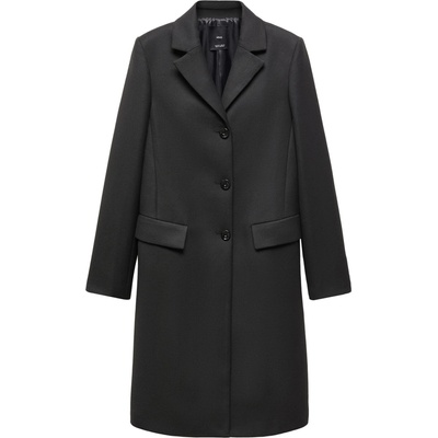 MANGO Преходно палто черно, размер xs