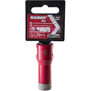 Raider БОРКОРОНА diamond dry Ф 18 ММ m14 raider pro (3800972014831)