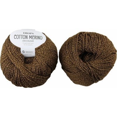 Drops Cotton Merino 39 oříšková