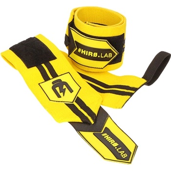 Hero. Lab Hero Wrist Wraps | Yellow & Black