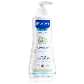 Mustela Bébé tělový a vlasový šampon 500 ml