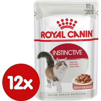 Royal Canin Instinctive Adult omáčka 12 x 85 g – Hledejceny.cz