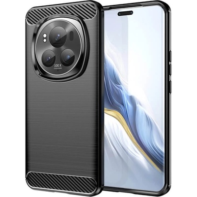 GKK Противоударен Калъф за Honor Magic 6 Pro, Premium Carbon Case, Черен (5906601819551)