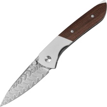 Kizer Spitfire Damascus Aluminum & Mkuruti Wood V3690A3
