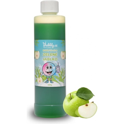 Bubbly Domácí Bubble Tea Sirup zelené jablko 0,6 kg