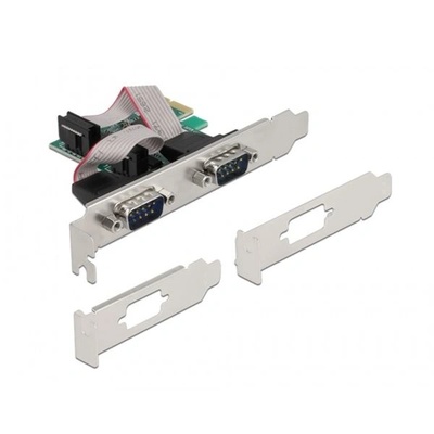 Delock 2x сериен порт разширителна карта PCI-E (90046) (delock90046) (delock90046)
