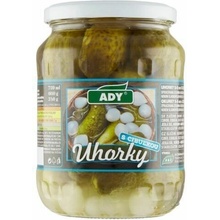 Ady Uhorky sterilizované s cibuľkou 720 ml