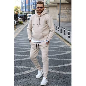 Madmext Мъжки спортен комплект 5644 - Бежов #321579 (321579_Бежов)