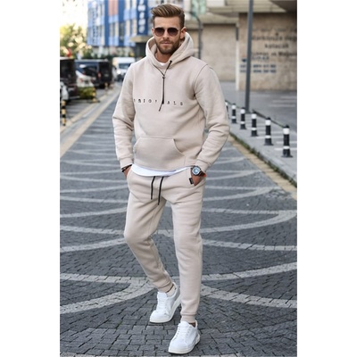 Madmext Мъжки спортен комплект 5644 - Бежов #321579 (321579_Бежов)