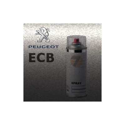 PEUGEOT ECB ICE PLATINUM metalická barva Sprej 400ml