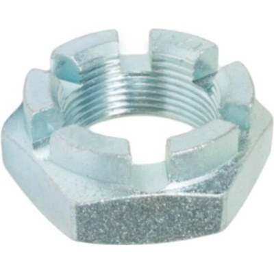 Matica korunková nízka DIN 937 M33x1, 50 pozink