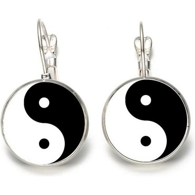 Blingstar Náušnice Jin Jang classic visací 1518