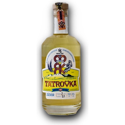 Tatrovka Zázvor 42% 0,7 L (holá láhev)